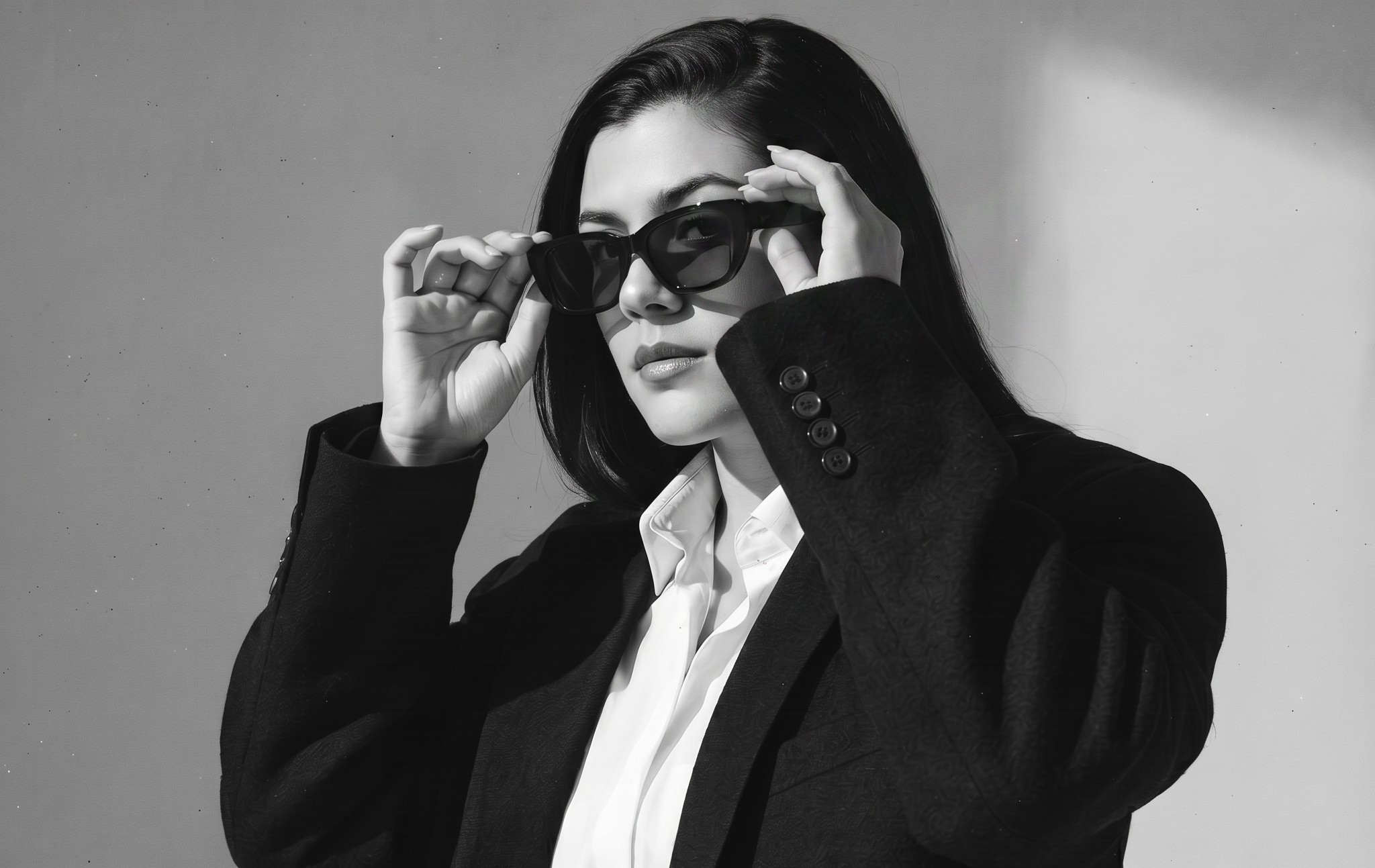 Fondo de Valentina en blanco y negro